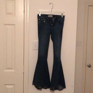 Free People bell bottom jeans